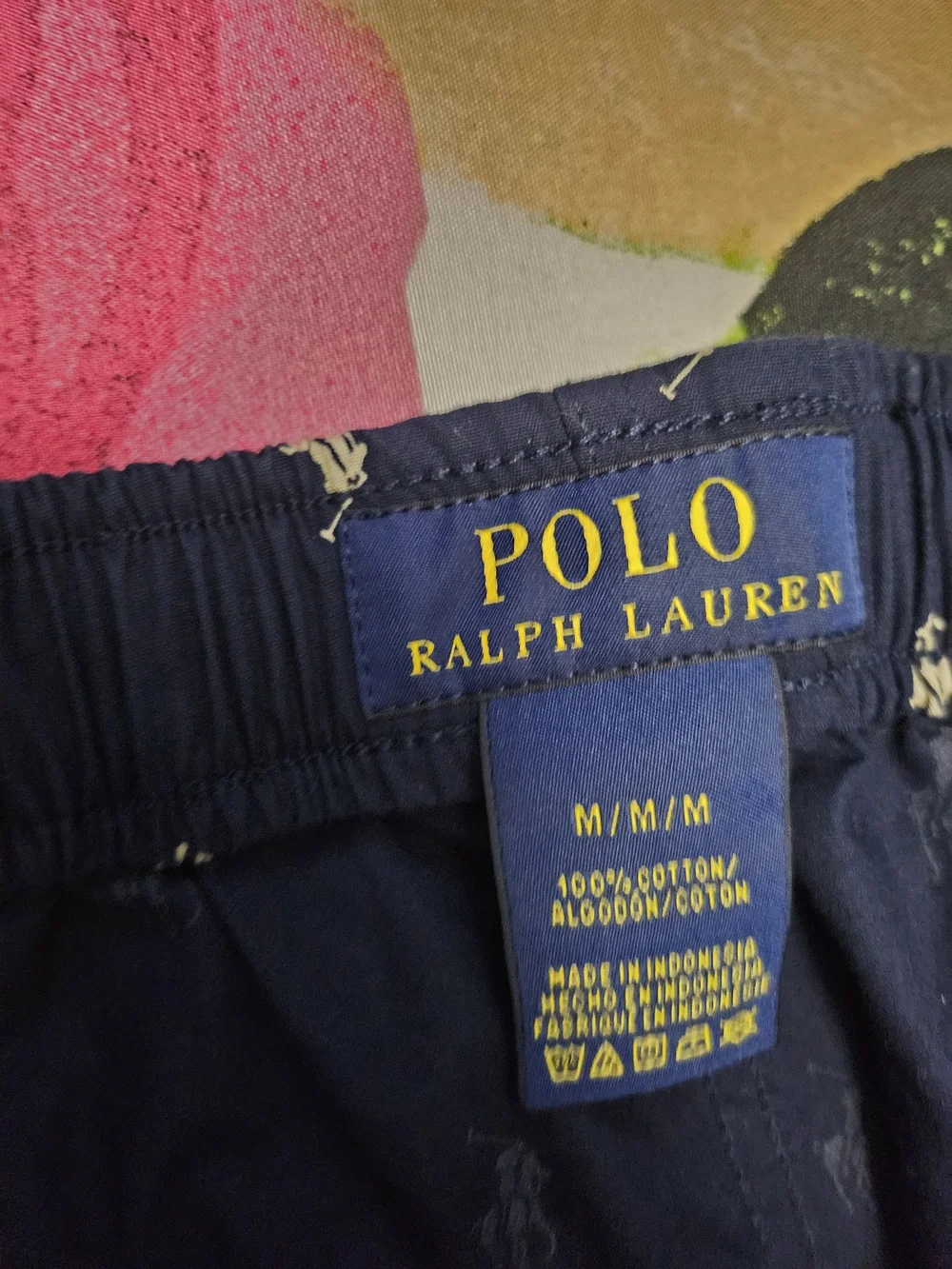 Polo Ralph Lauren navy lounge
